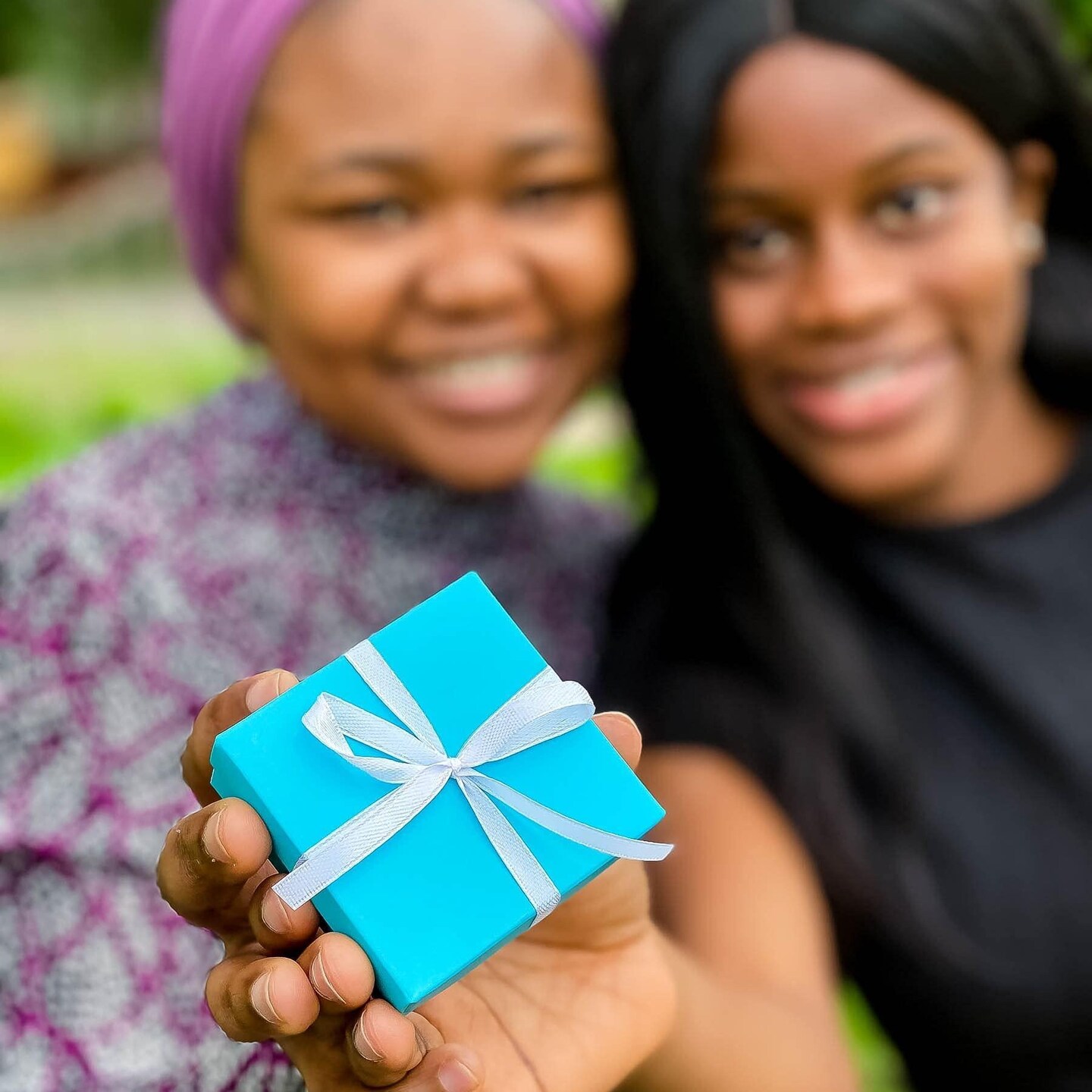 Valentine’s Day Gift For Her And Him Anniversary Present For Boyfriend Girlfriend Custom I Love You Gifts For Wife Husband (in Teal Blue Box Heart This Christmas I Give You My Heart)