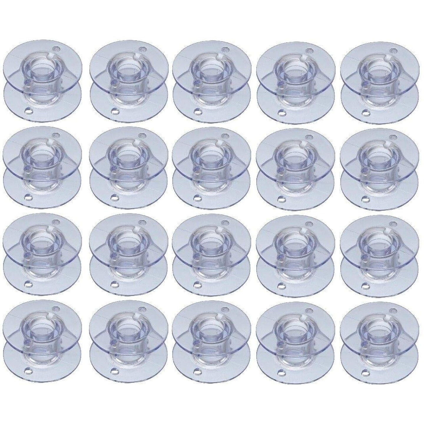 Plastic Bobbins for Singerr Heavy Duty 44S 4411, 4423, 4452, 5511, 5523, 5532