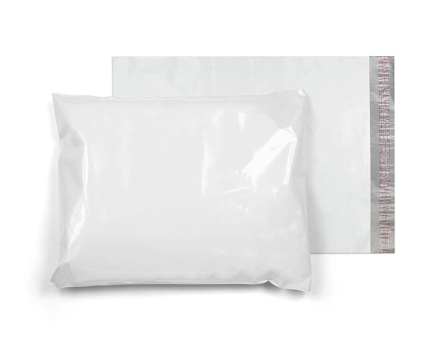 Amiff Gusseted Large Poly Mailers 10x13x2 Size. Pack of 100 White Poly Shipping Bags for Clothing 10 x 13 x 2 Polyethylene Flat Poly Mailer Bag 2.5 Mil Expansion Poly Mailers Bags Mailing Bags