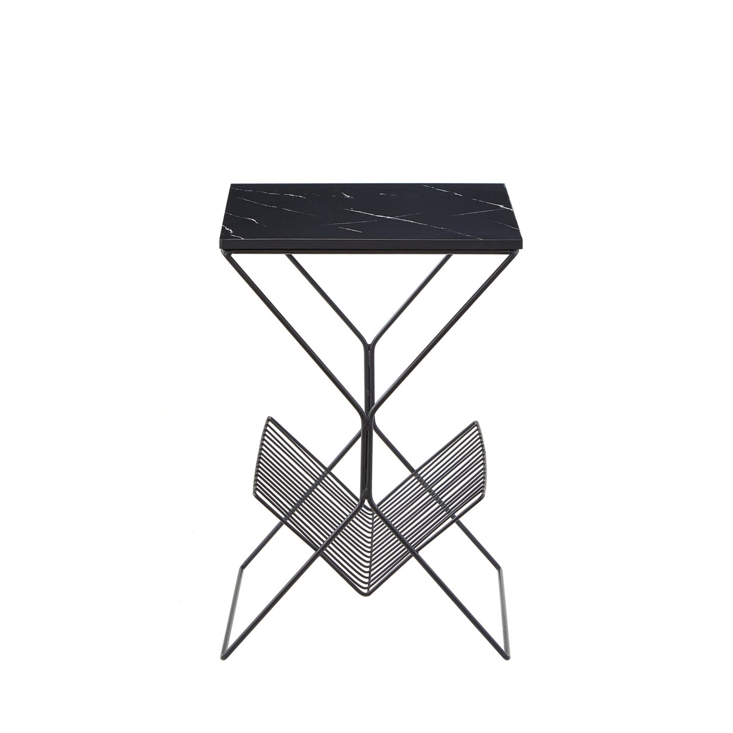 Bria End Table With Magazine Holder