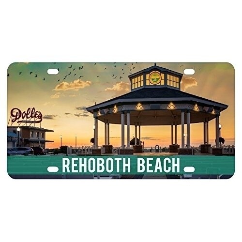 Rehoboth Beach Delaware License Plate Frame