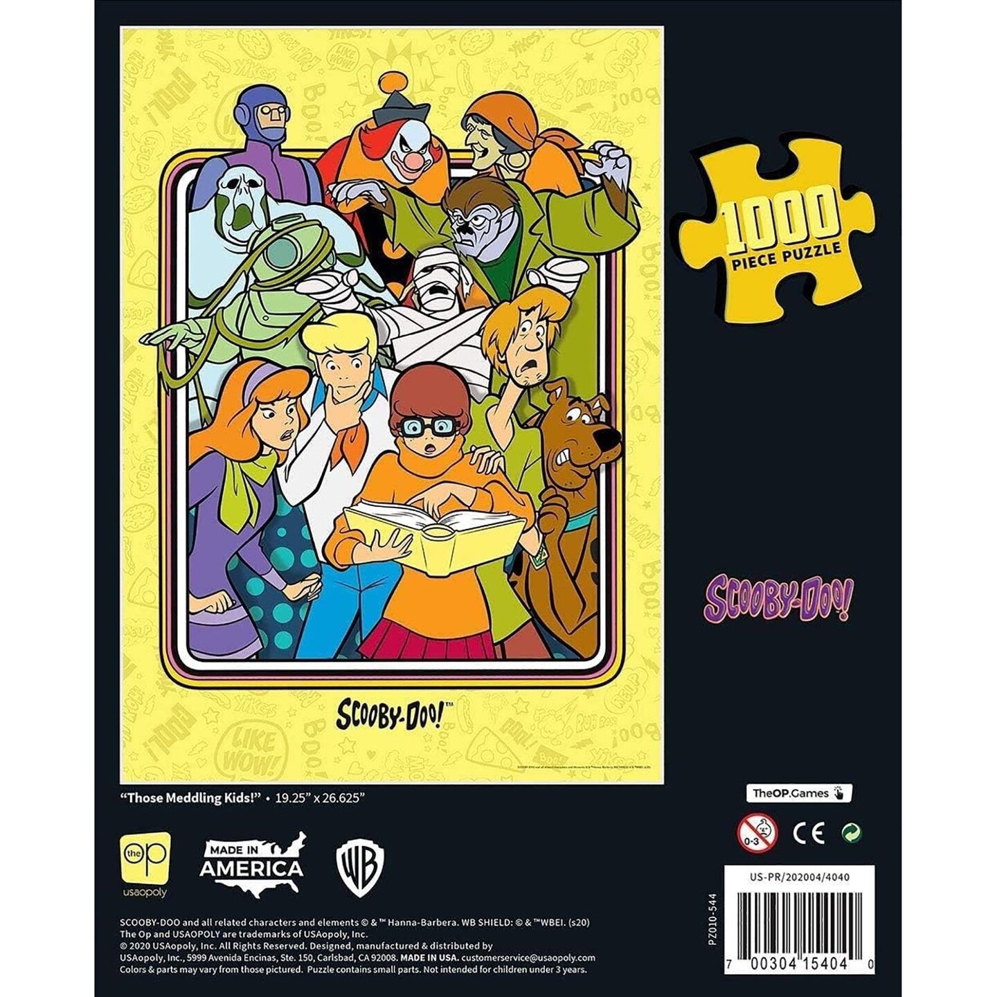 Scooby-Doo &#x22;Those Meddling Kids!&#x22; 1000-Piece Puzzle