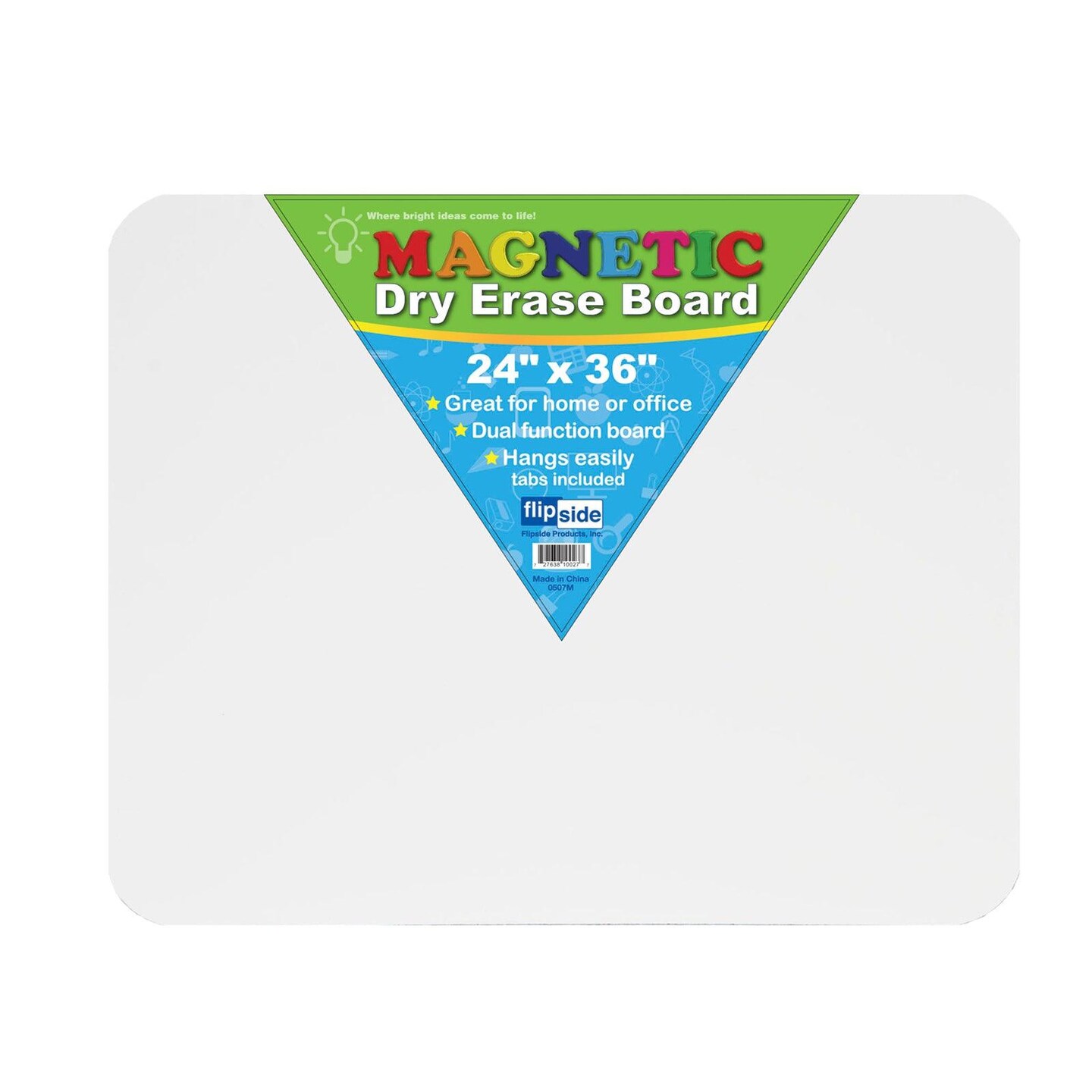 Magnetic Dry Erase Board, 24&#x22; x 36&#x22;