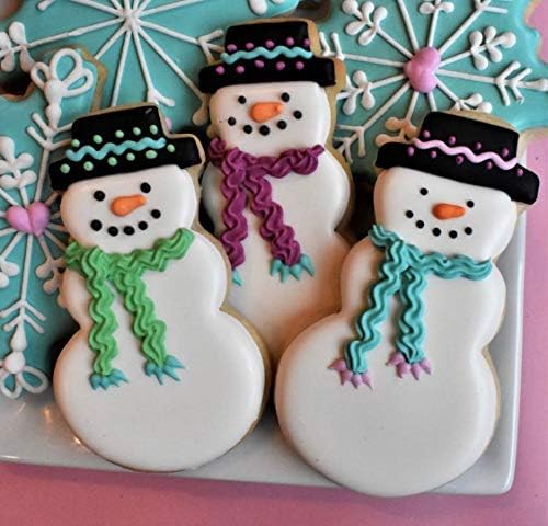 Ann Clark Full Tall Snowman with Hat Cookie Cutter, 4&#x22;