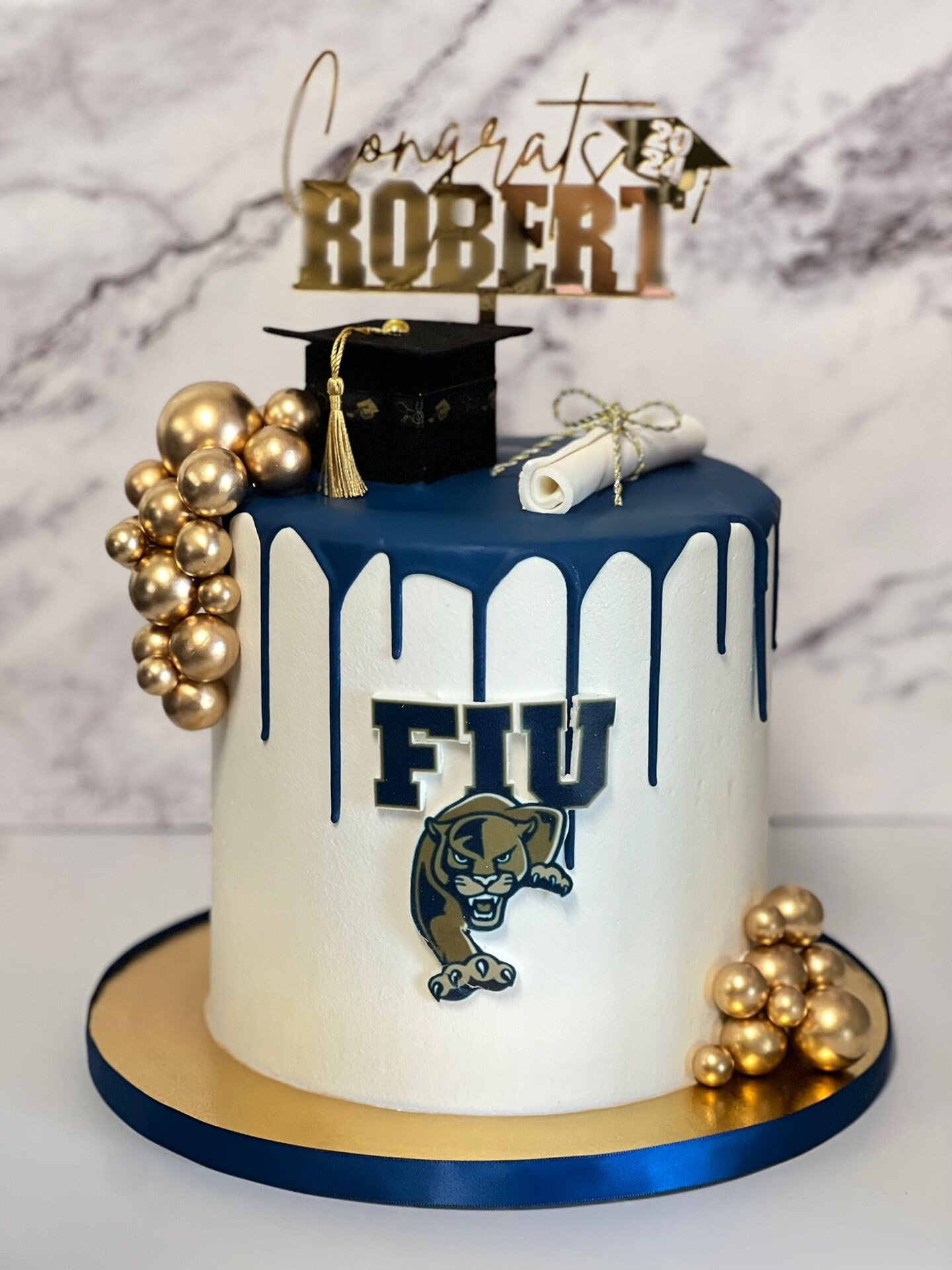 Graduation cake toppers • graduation decorations 2024 • Class of 2024 • Congrats grad