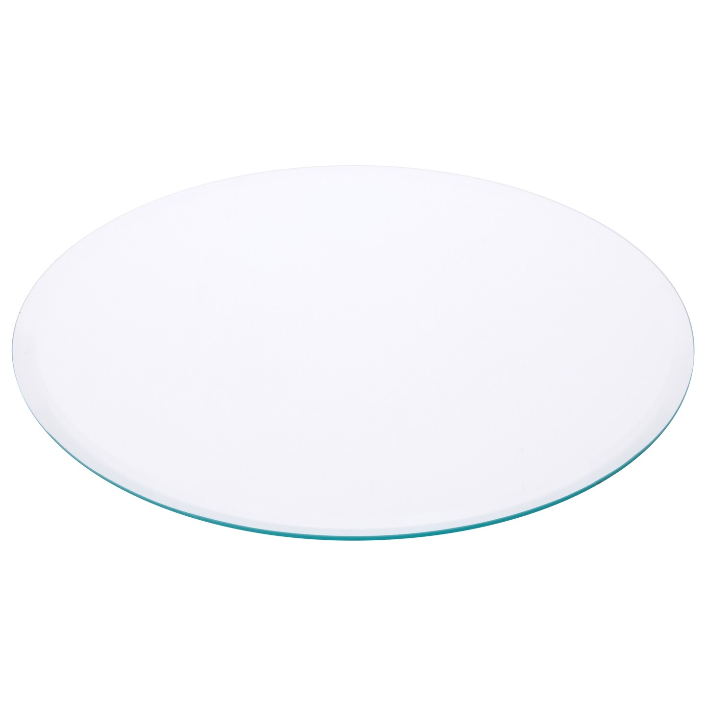 Plymor Round 5mm Beveled Clear Glass, 12 inch x 12 inch