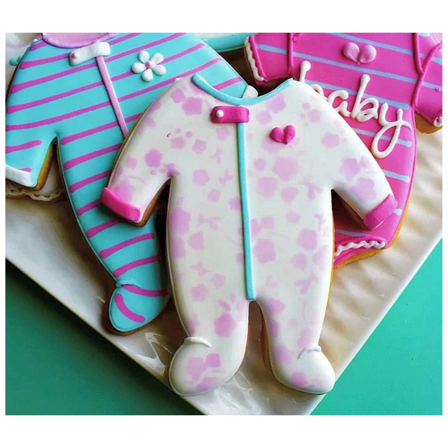 Ann Clark Baby Footie Pajamas PJs Cookie Cutter, 4.5&#x22;