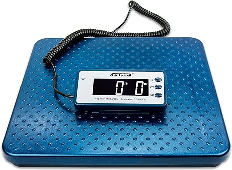 Accuteck&#xAE; Heavy Duty Digital Metal Industry Shipping Postal Scale W/C