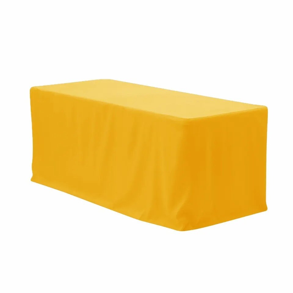 Fitted Rectangular Polyester Tablecloths