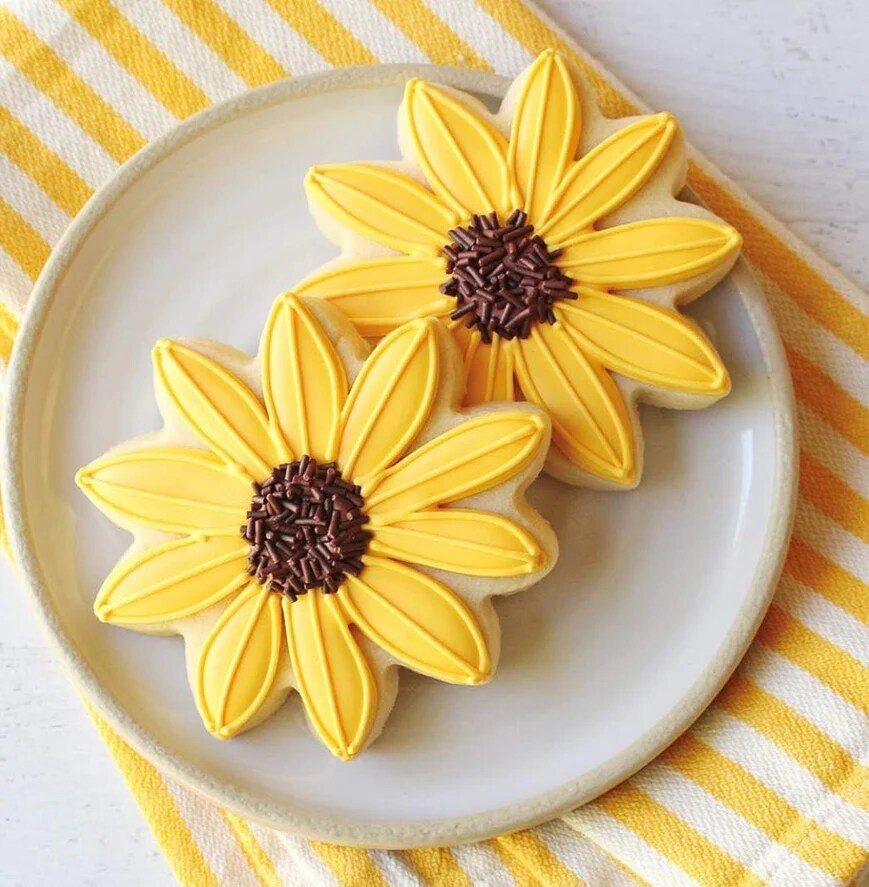 Ann Clark Sunflower Cookie Cutter 3.5&#x22;