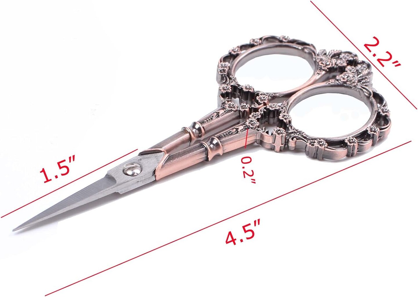 Vintage European Style Scissors for Embroidery, Sewing, Craft, Art Work &#x26; Everyday Use