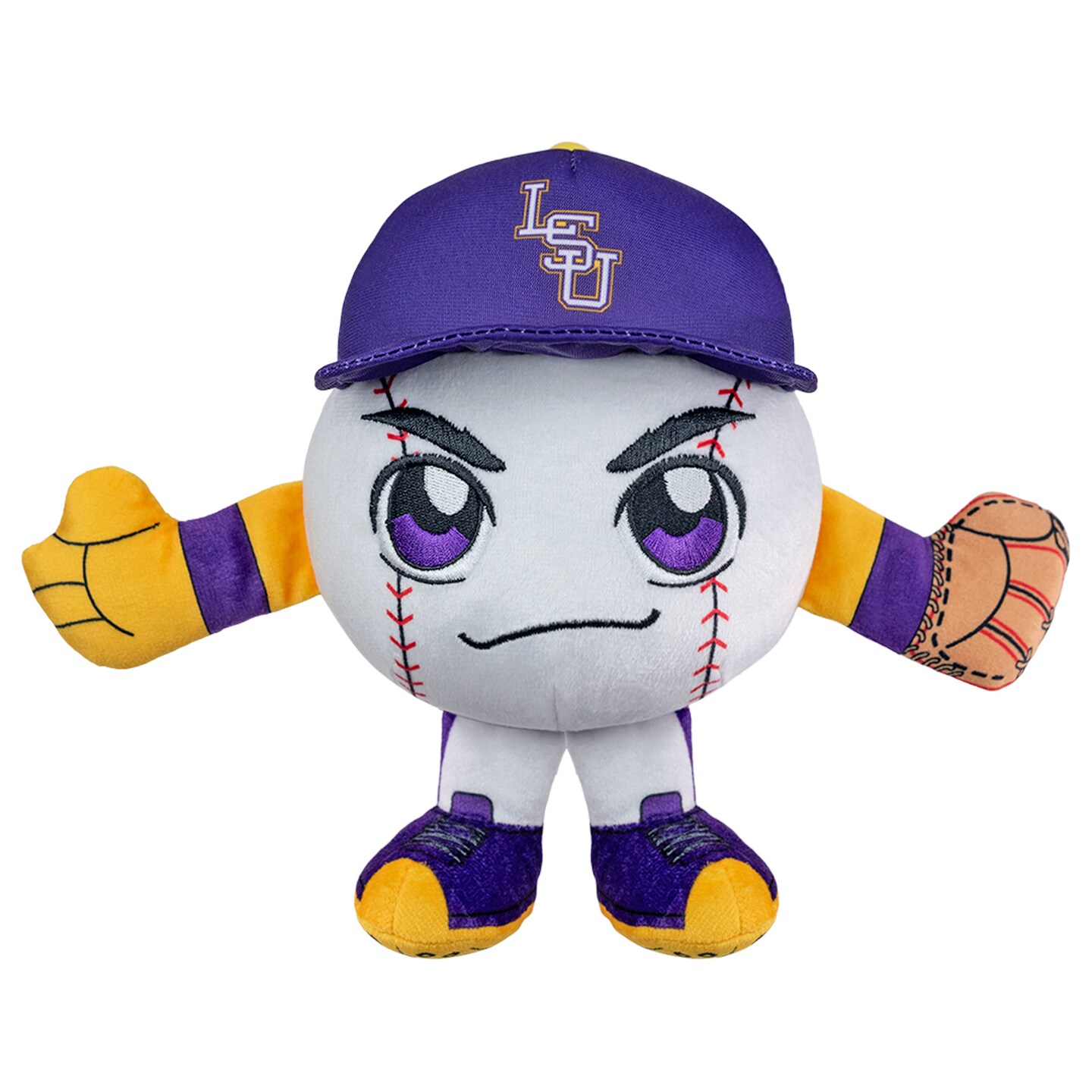 Bleacher Creatures LSU Tigers 8&#x22; Kuricha Baseball Plush
