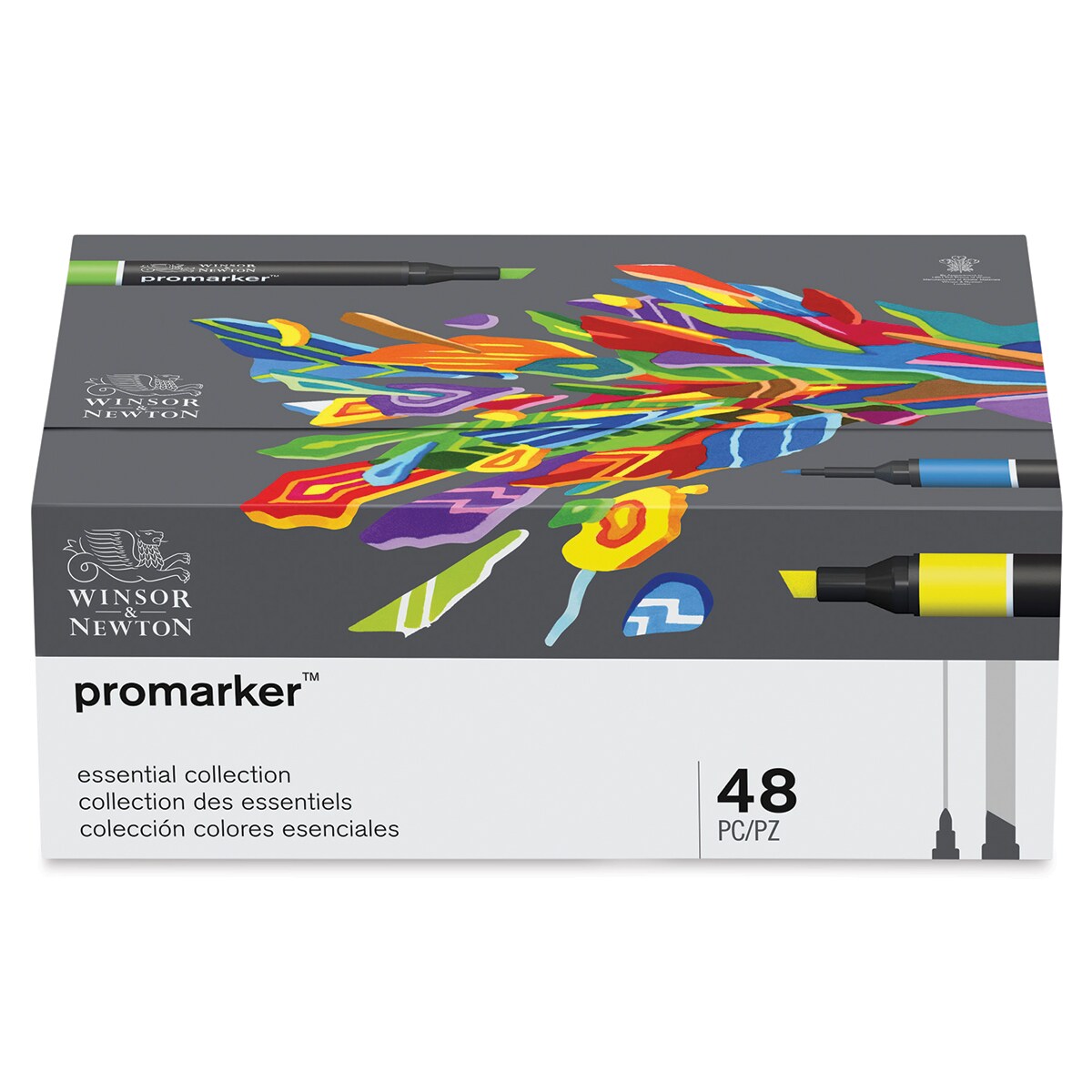 Winsor &#x26; Newton ProMarker - Essential Collection, Set of 48