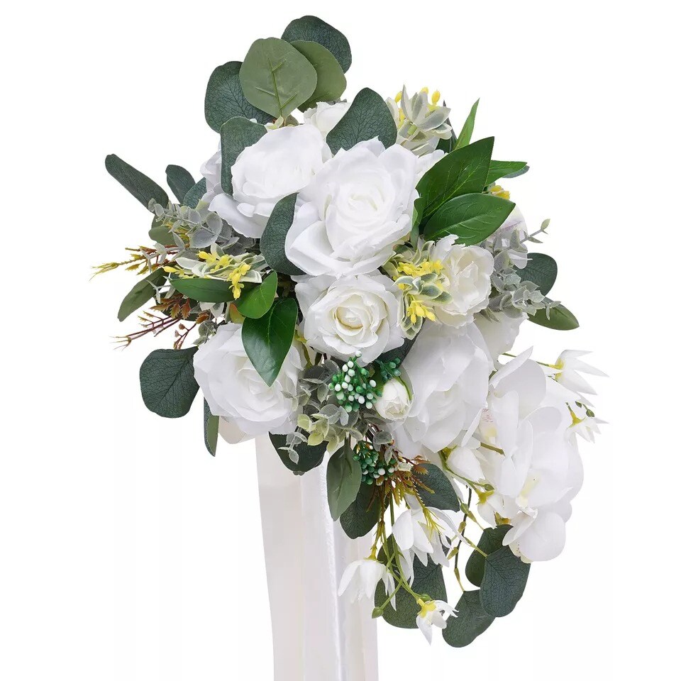 Bridal and Bridesmaid Artificial Flower Bouquet