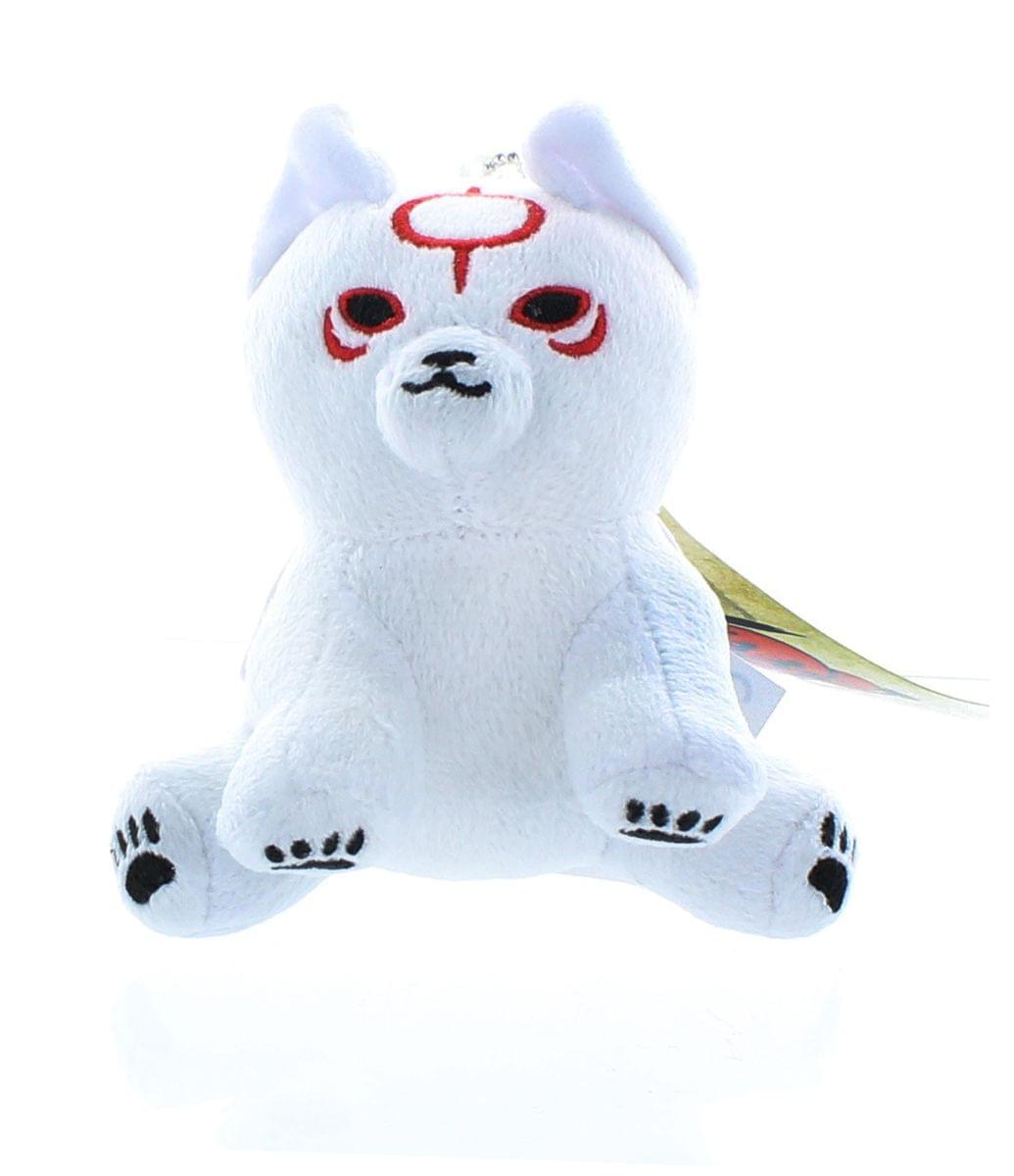 Okamiden 4&#x22; Chibiterasu Plush Keychain
