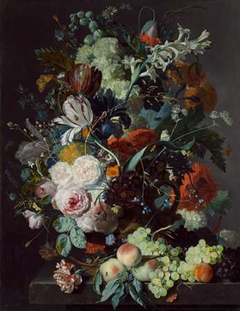 Still Life with Flowers and Fruit, c. 1715 Poster Print by Jan Van Huysum - Item # VARPDX459376