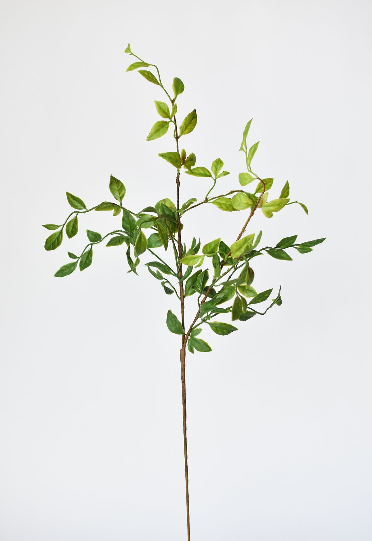 32&#x22; Faux Nandina Leaf Stem