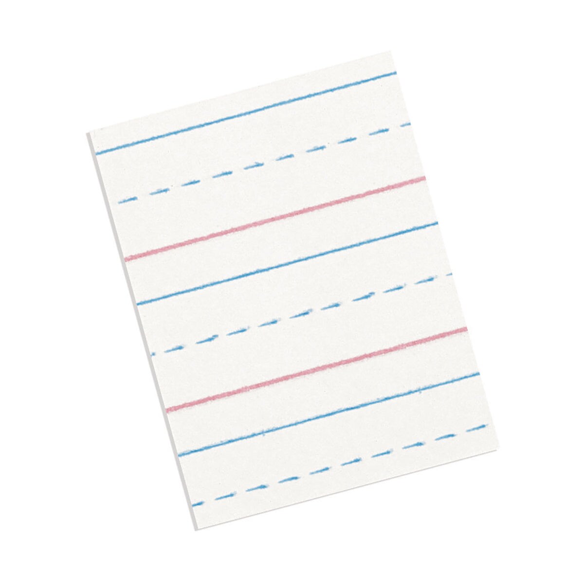 Multi-Program Handwriting Tablet, D&#x27;Nealian/Zaner-Bloser, 1/2&#x22; x 1/4&#x22; x 1/4&#x22; Ruled Long, 10-1/2&#x22; x 8&#x22;, 40 Sheets, Pack of 12