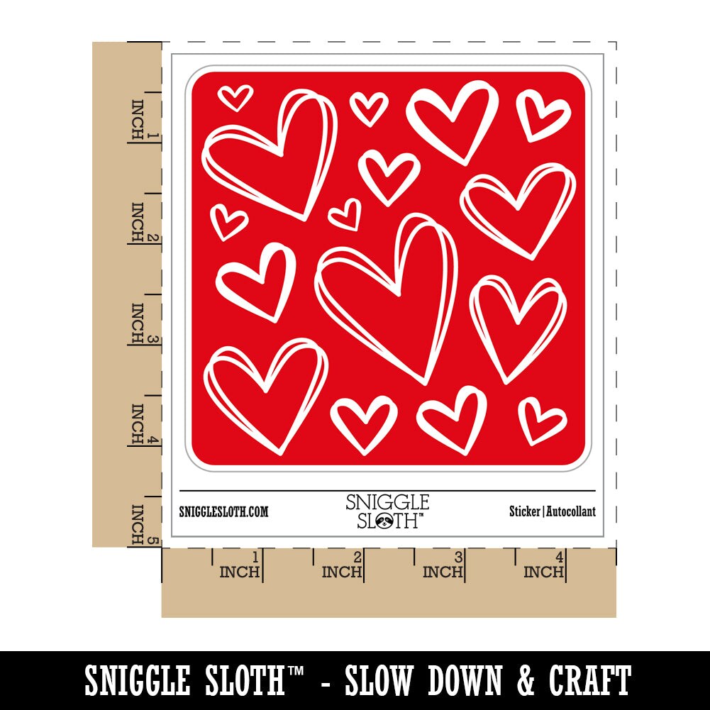 Sketchy Hearts Vinyl