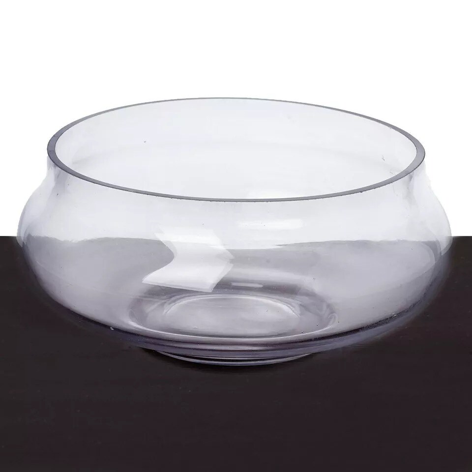 10 pcs 7&#x22; wide GLASS Candle Holder BOWLS Wedding Party Centerpieces