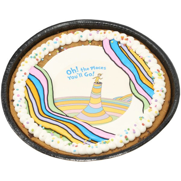 Oh, the Places You&#x27;ll Go! Edible Cake Topper Image - 7.5&#x22; Round