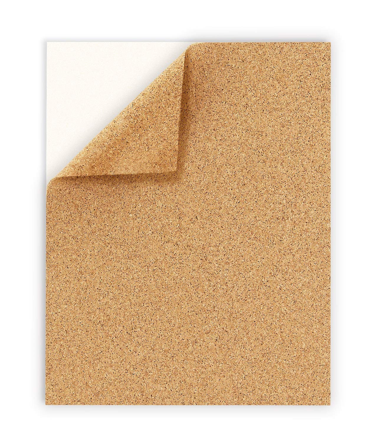 Cork Sheets – 2 mm Thick Self Adhesive Cork – 8.5 x 11 Inches, 2 Pack