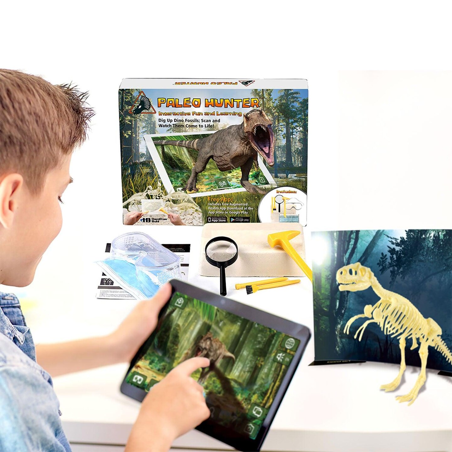 Paleo Hunter&#x2122; Dig Kit for STEAM Education - Velociraptor Rex