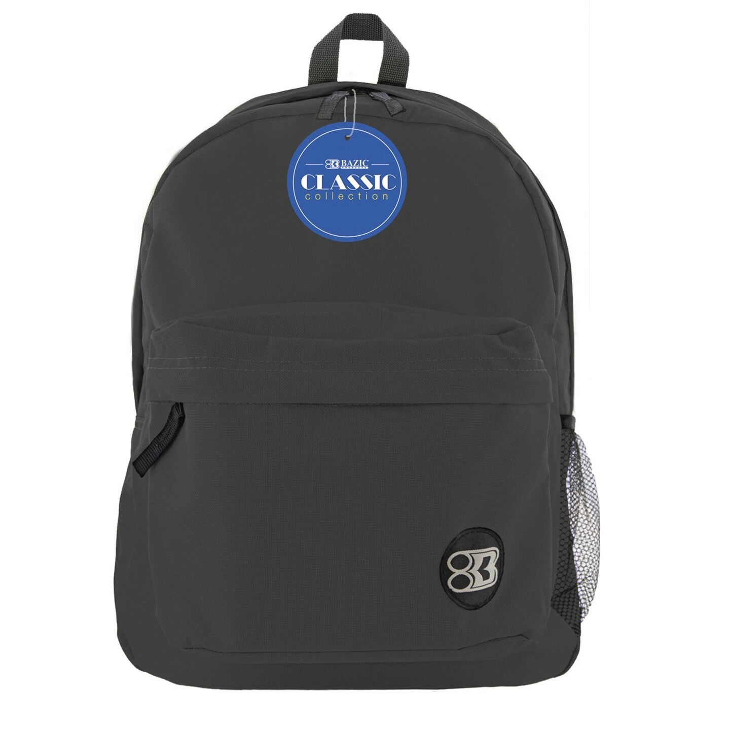 Classic Backpack 17&#x22; Black, Pack of 2
