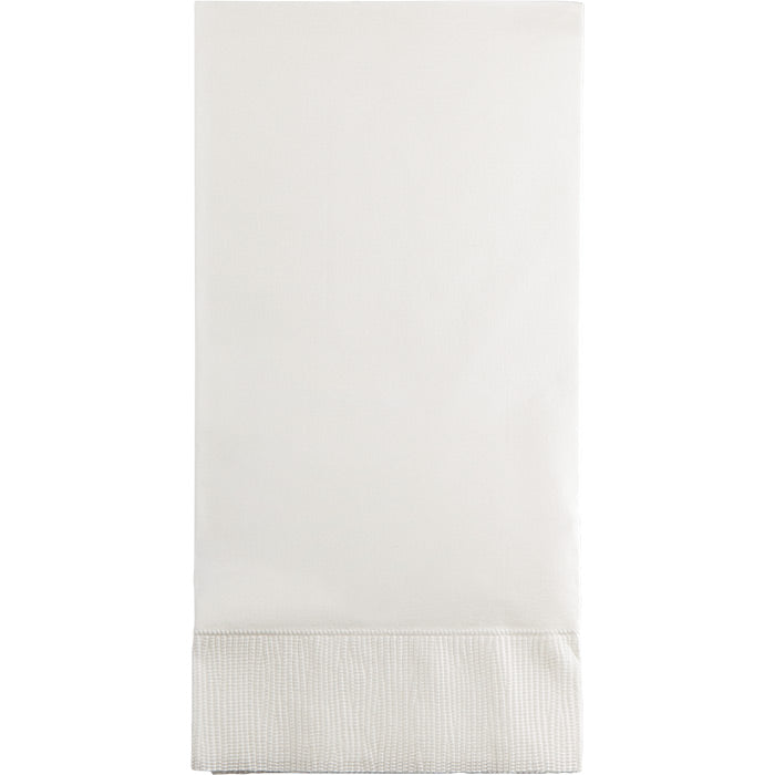 White Guest Towel, 3 Ply, 16 ct