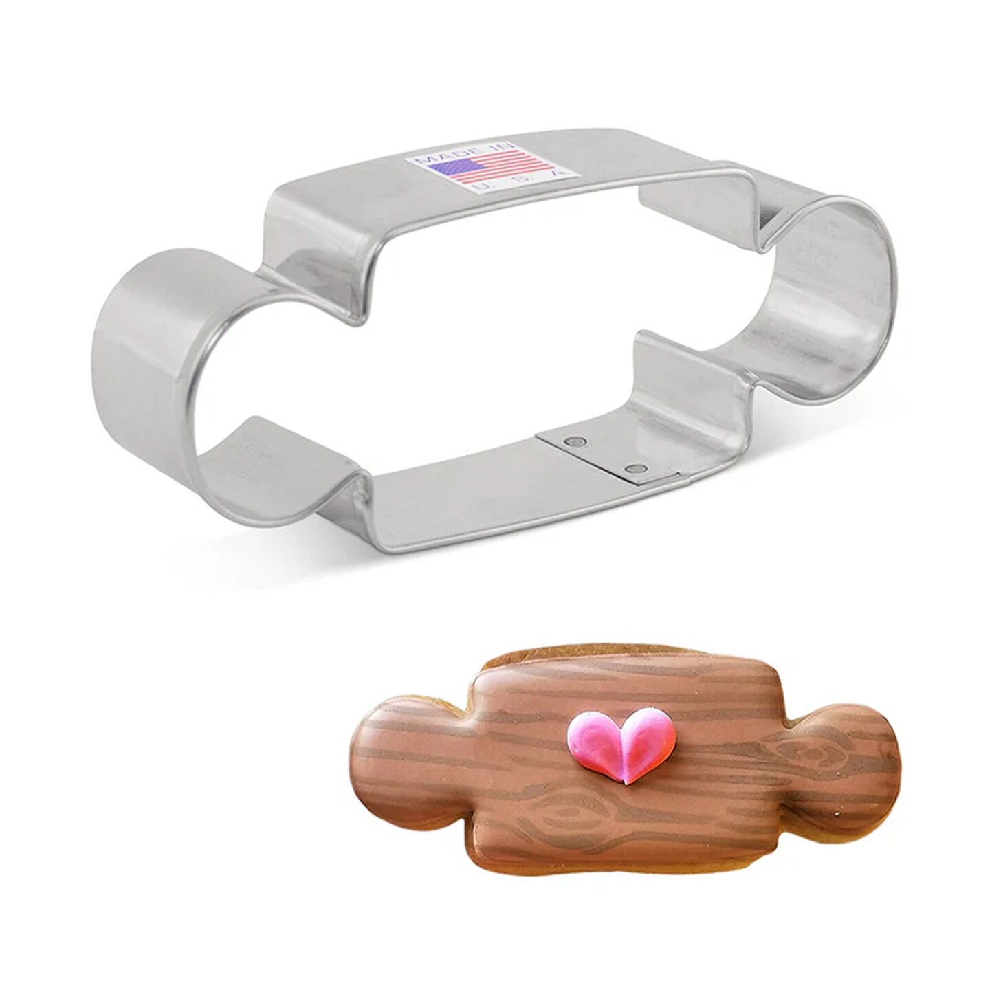 Ann Clark Bakers Rolling Pin Cookie Cutter 4 1/4&#x22;