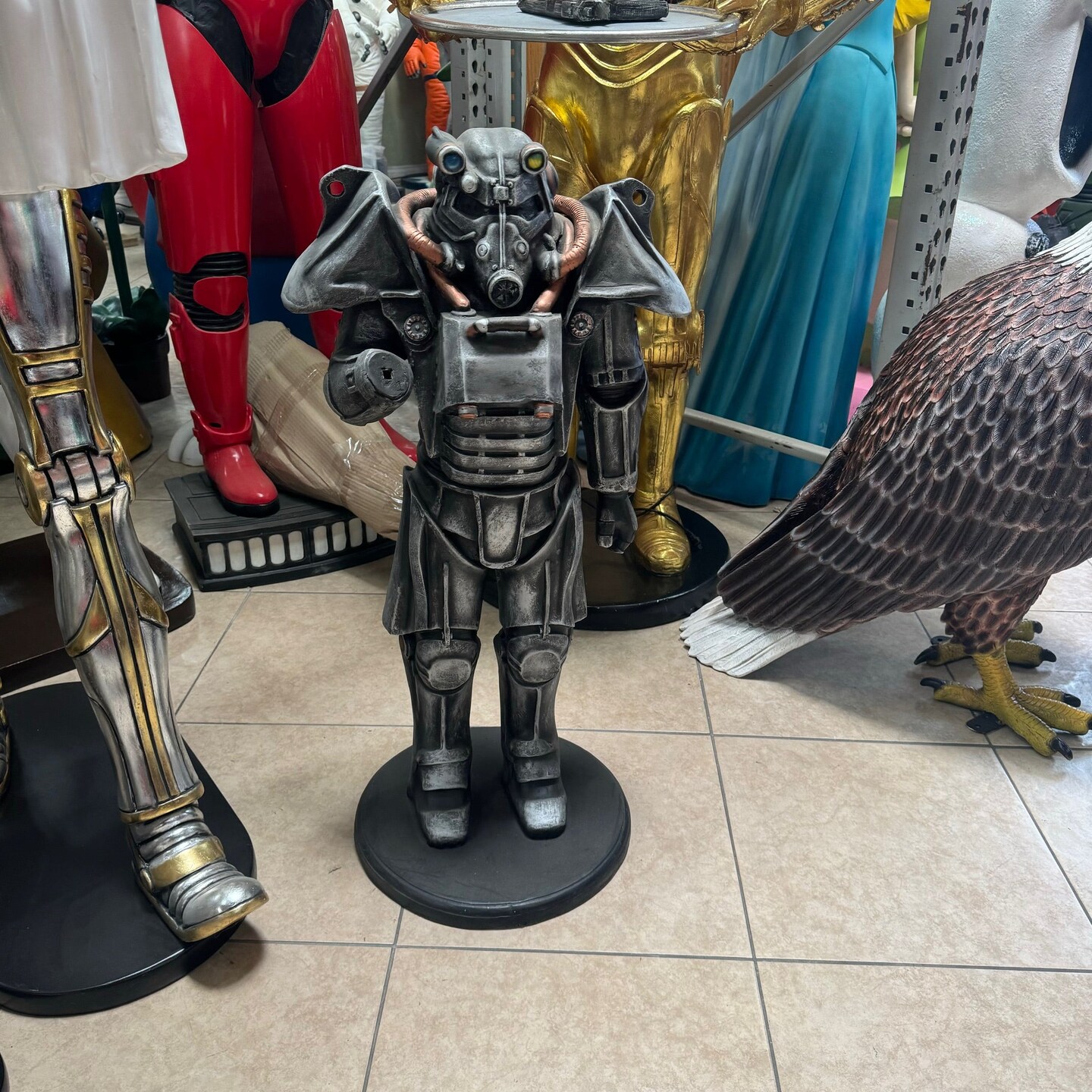 Galactic Robot Droid Small Statue