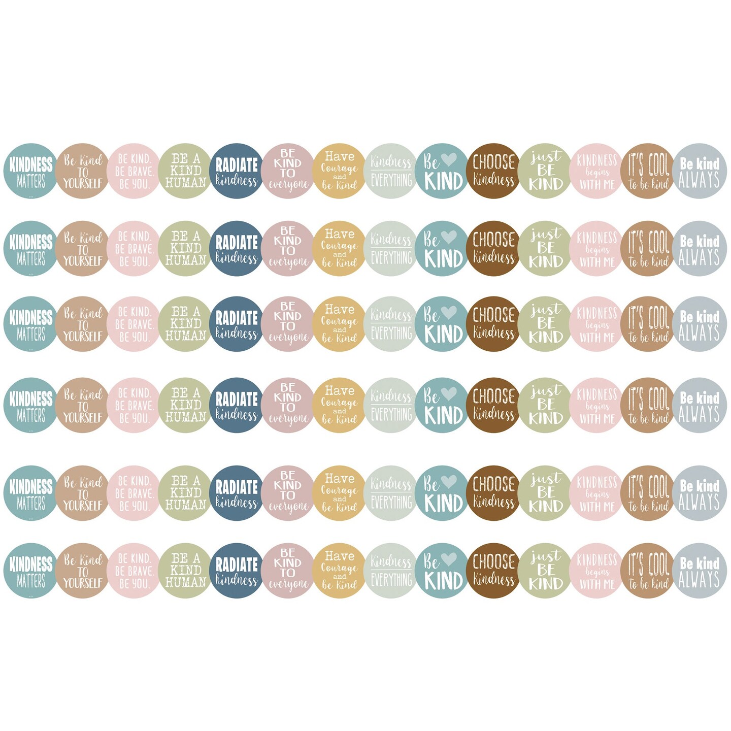 Everyone is Welcome Kindness Border Trim, 35 Feet Per Pack, 6 
