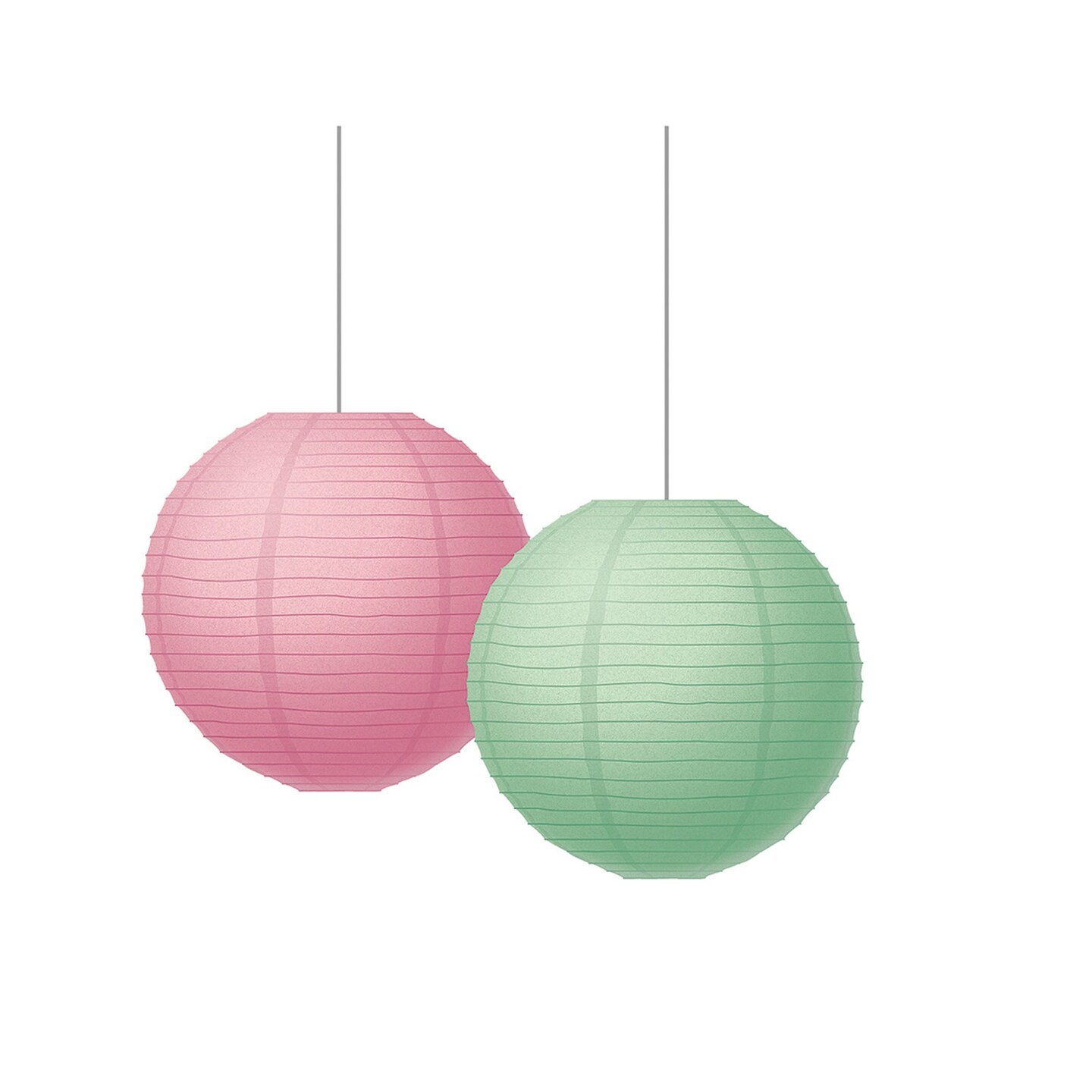 Pastel Pop 8&#x22; Hanging Paper Lanterns, 6 Per Pack, 3 Packs