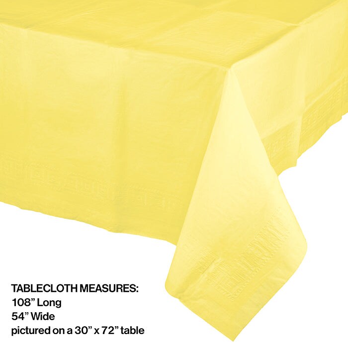 Mimosa Tablecover 54&#x22;X 108&#x22; Polylined Tissue