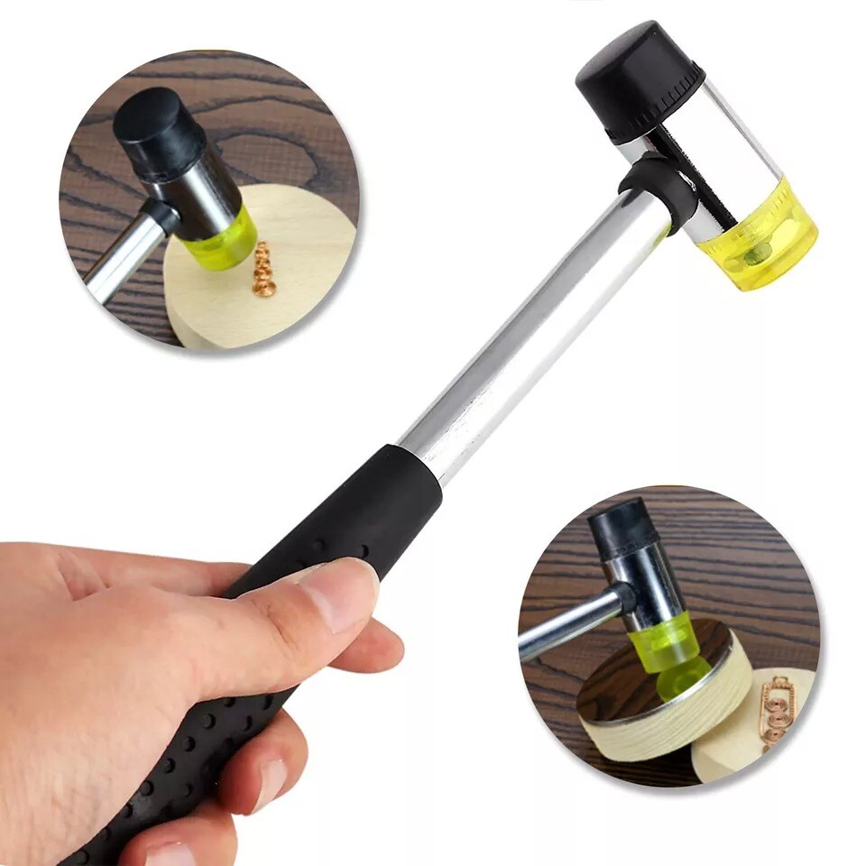 30mm Rubber Handle Jewelers Hammer