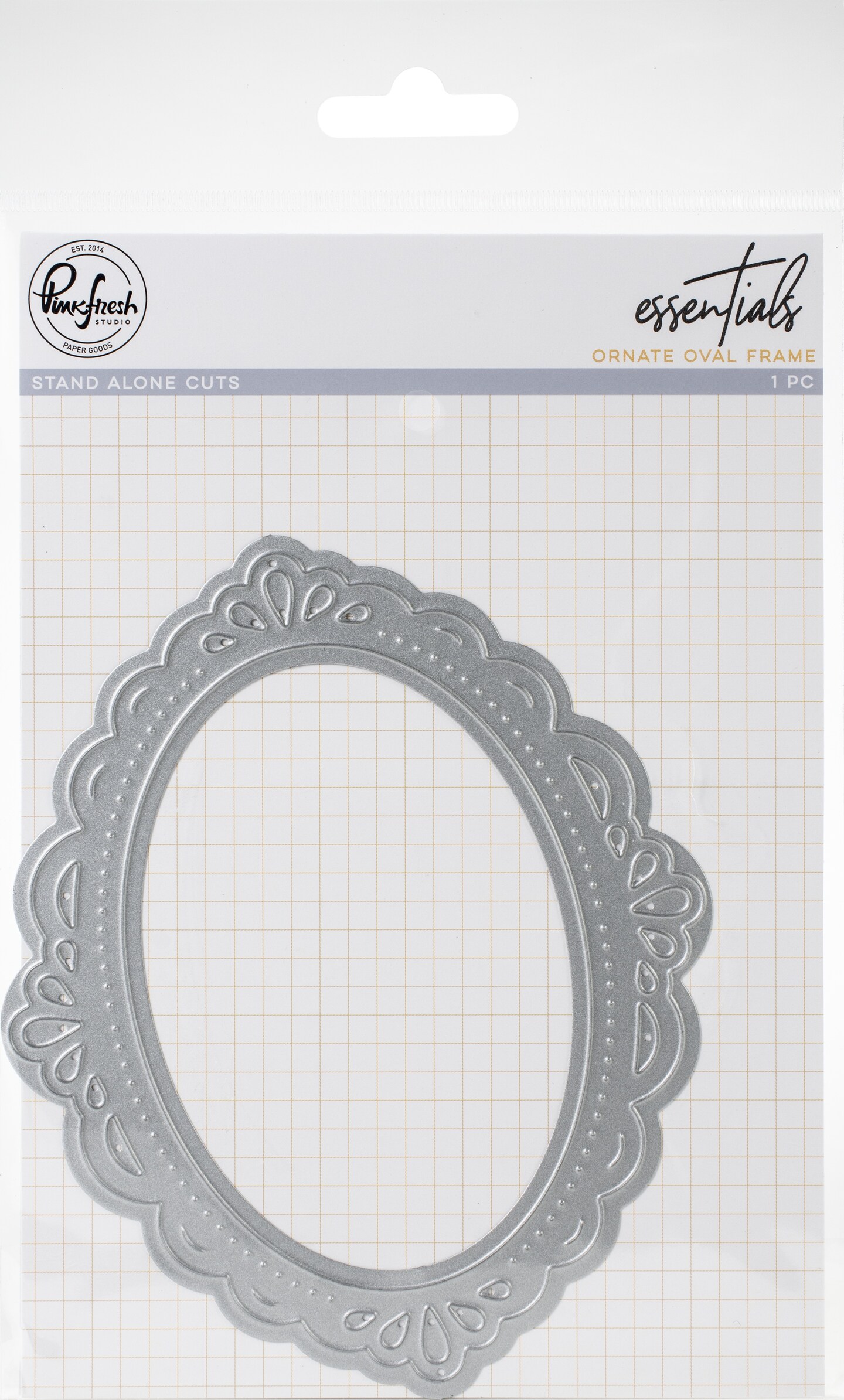 Pinkfresh Studio Essentials DieOrnate Oval Frame Michaels