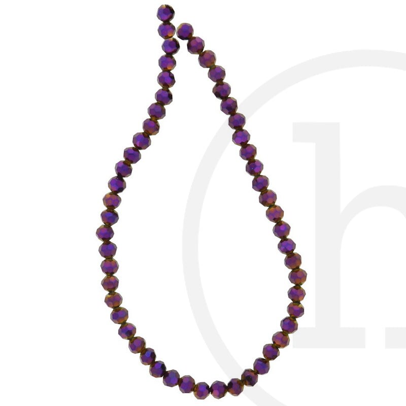 Glass Beads Faceted Round Amethyst Iris Pendants Michaels