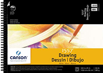 Canson - Artist Series C A Grain Drawing Pad - 18&#x22; x 24&#x22;