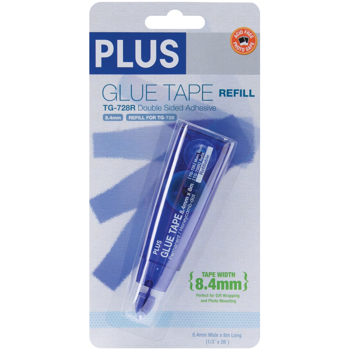 Plus Glue Tape Refill-.33X26