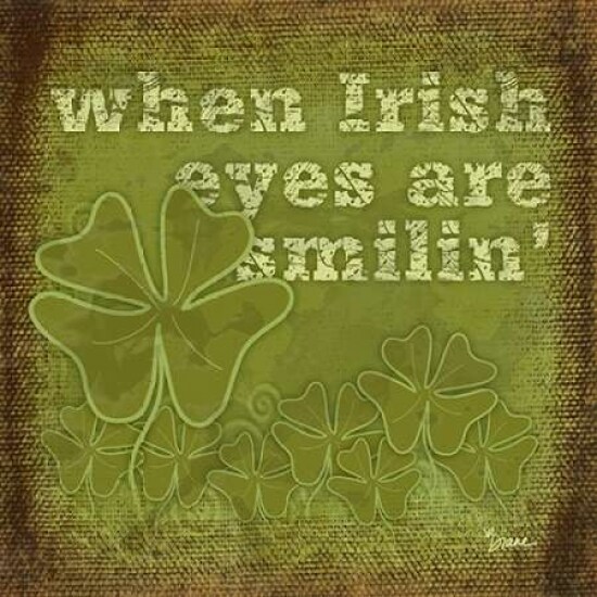 Shamrock 1 Poster Print by Diane Stimson - Item # VARPDXDSSQ219A
