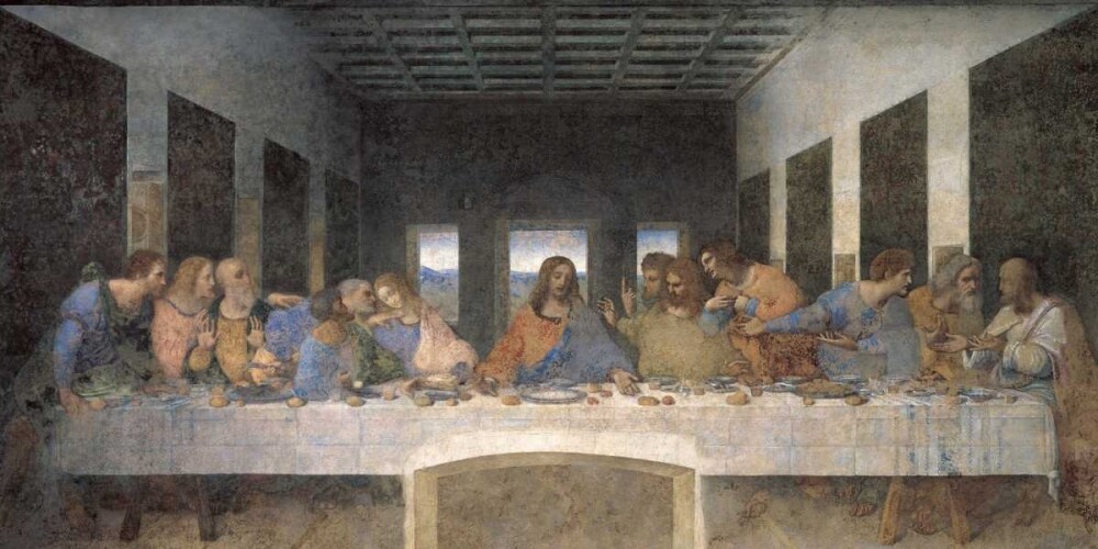 L ultima cena Poster Print by Leonardo Da Vinci # LDV3110