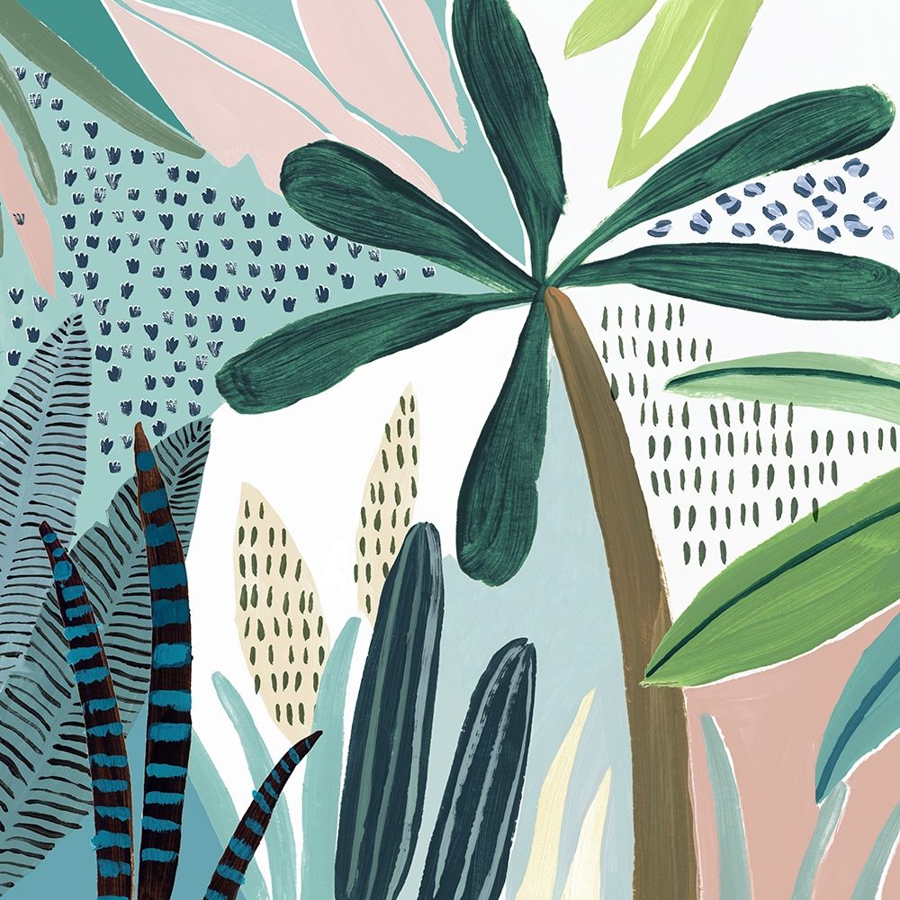 Tropical Rainforest II   Poster Print by Isabelle Z Isabelle Z # EZ563A