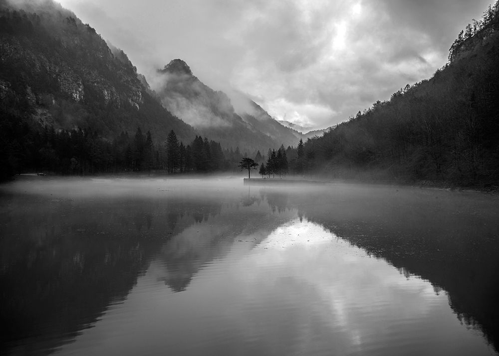 Mountain Lake Poster Print by Design Fabrikken Design Fabrikken - Item # VARPDXMF9691054