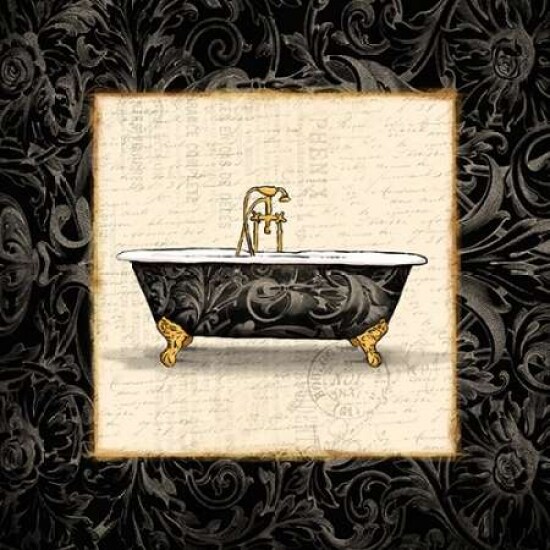 Cream Bath Bordered Poster Print by Jace Grey - Item # VARPDXJGSQ244A2