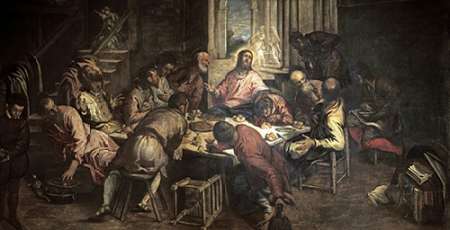 The Last Supper Poster Print by Jacopo Tintoretto - Item # VARPDX282880