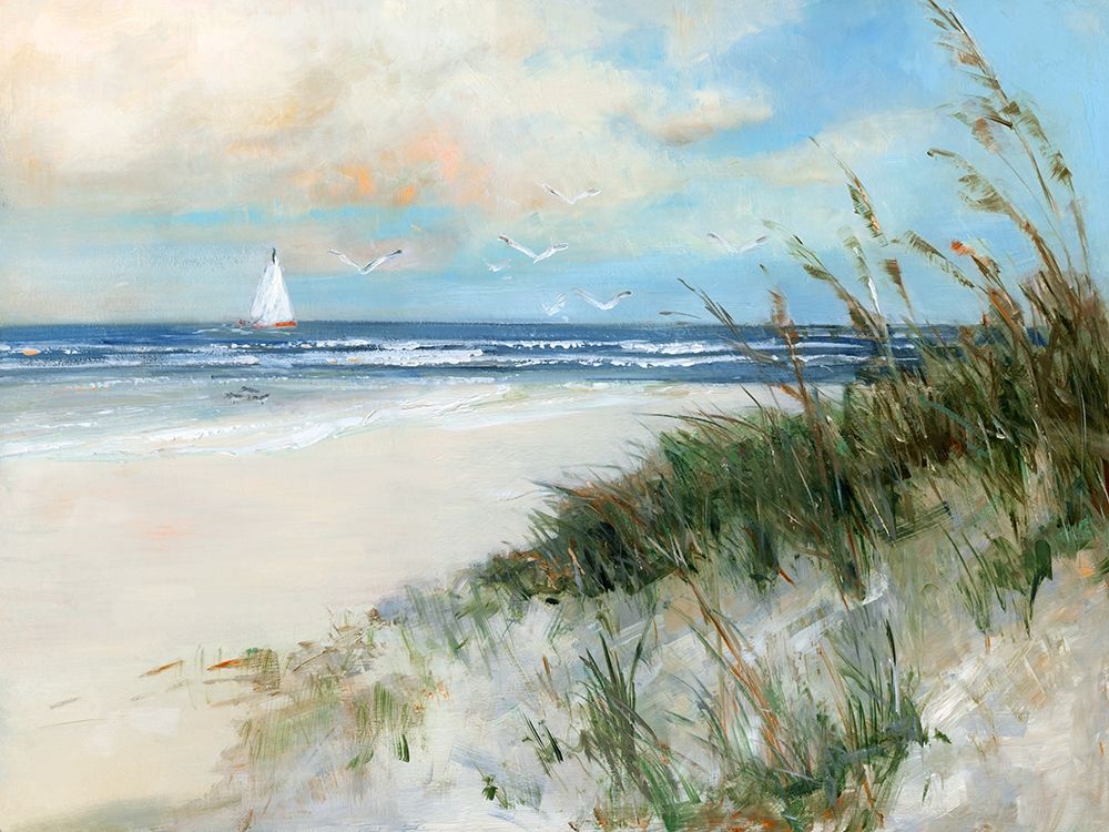 Oak Island Sunrise Poster Print by Sally Swatland - Item # VARPDX40901