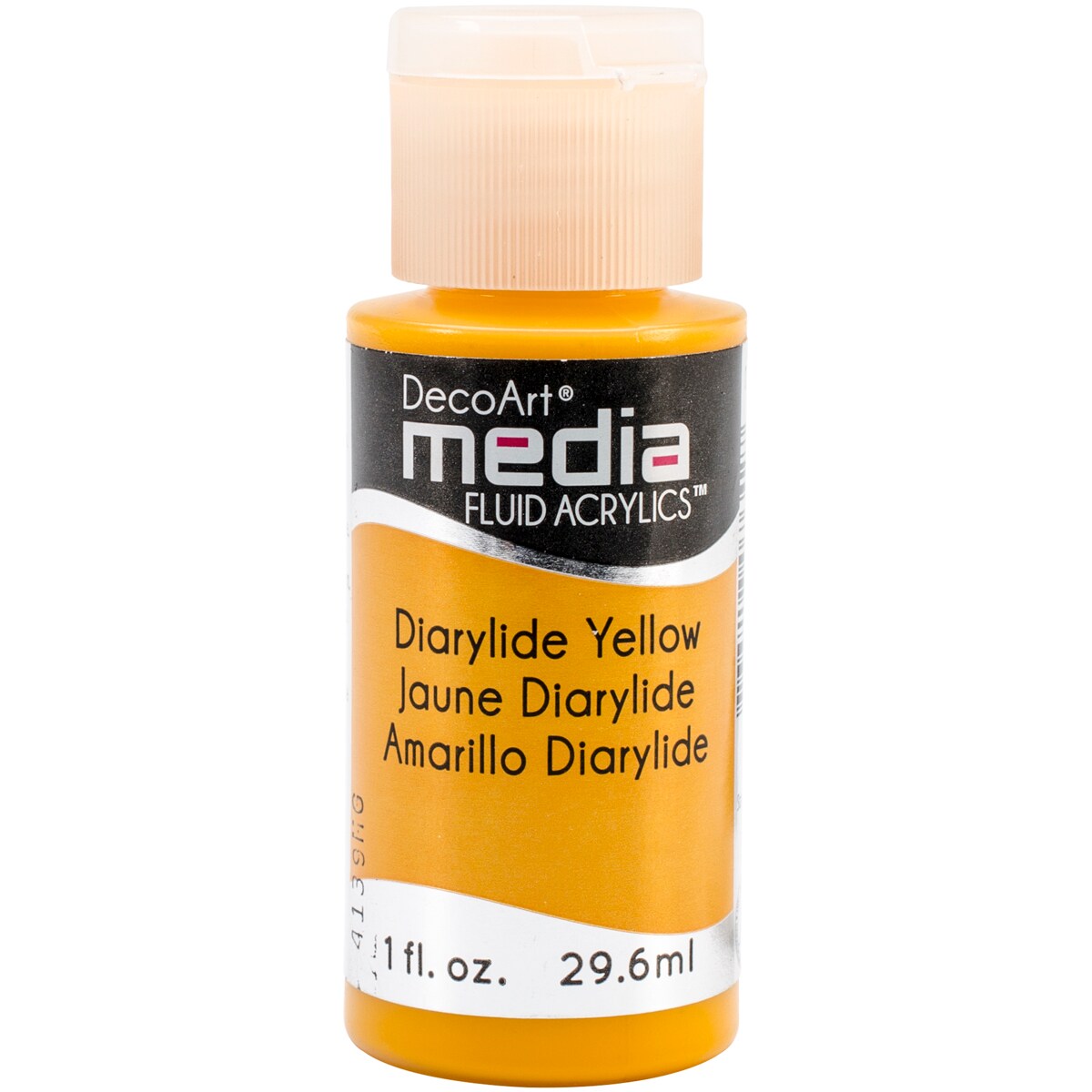 Decoart Media Fluid Acrylics Paint 1OzDiarylide Yellow (Series 3