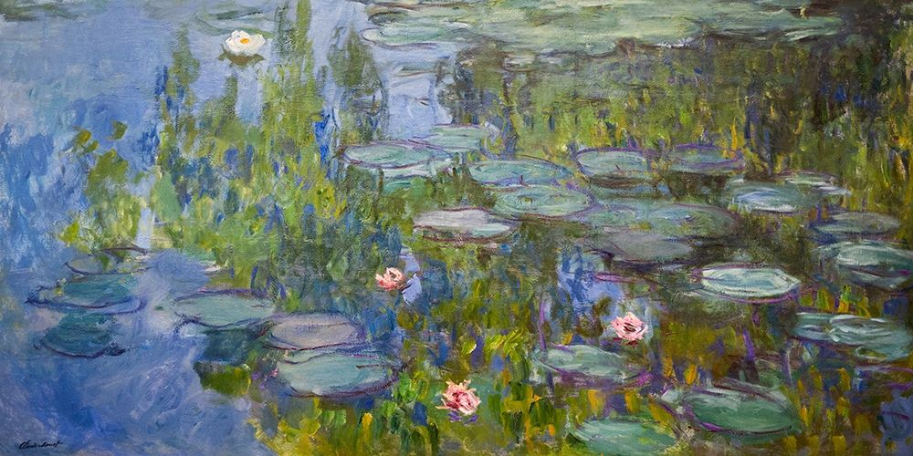Water Lilies Poster Print by Monet Claude - Item # VARPDX2CM4351