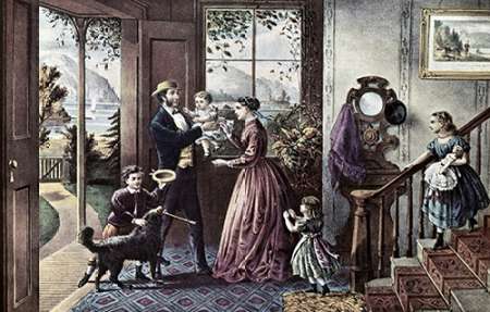 Four Seasons of Life: Middle Age Poster Print by Currier and Ives - Item # VARPDX277178