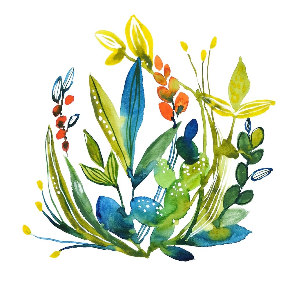 English Garden 3 Poster Print by Lesia Binkin # B3808D